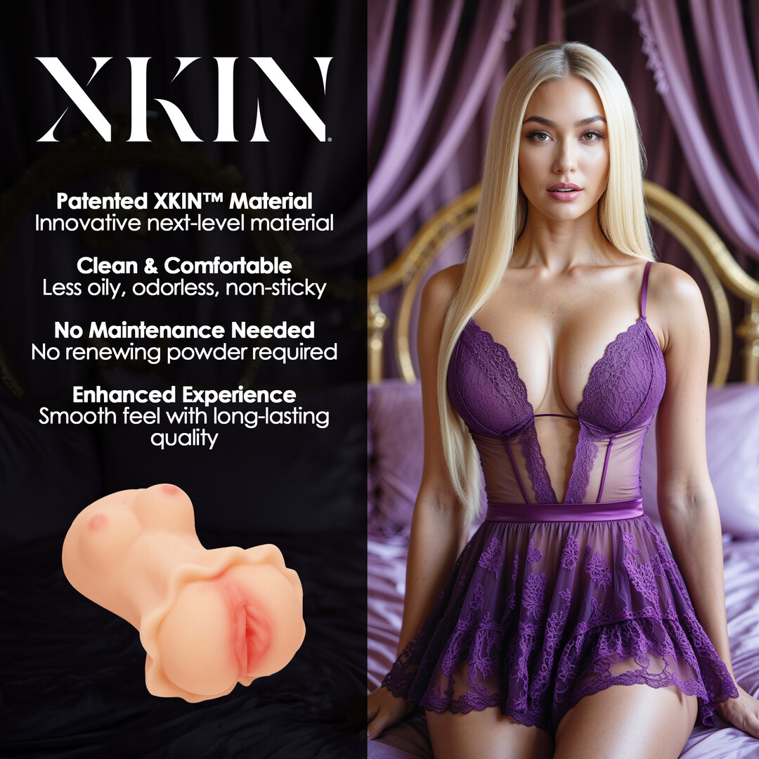 Xkin by shots Secret Affairs - Blonde Enchantment Elise - TPE Grote Masturbator - 378g - Vlees (8714273028945)