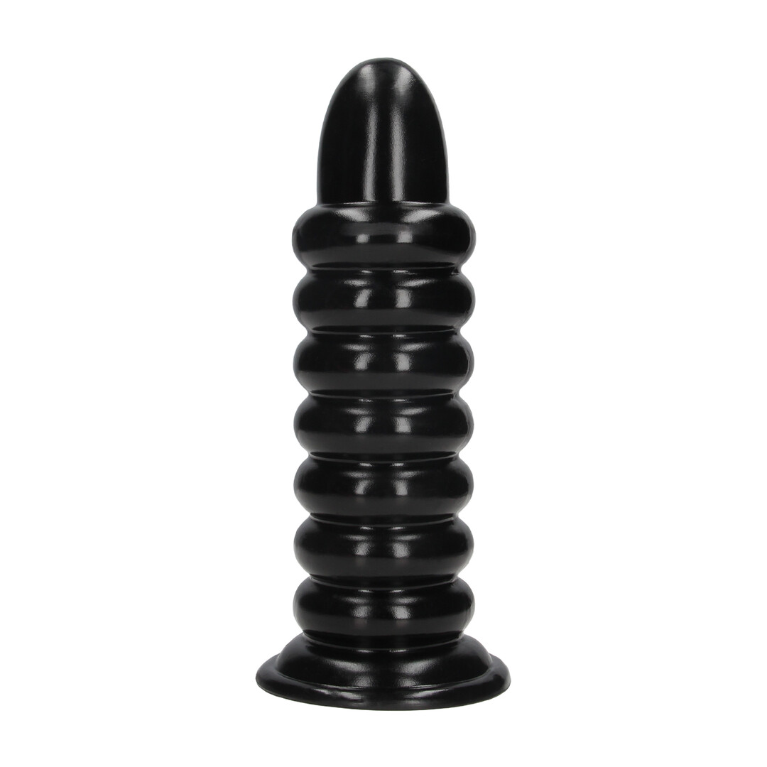 Ouch! by shots Spiral Force - Anal Plug - 23,5 cm - Black (8714273017468)