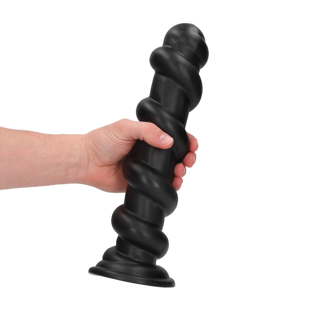 Ouch! by shots Hole Driller - Anal Plug - 31,5 cm - Black (8714273017437)