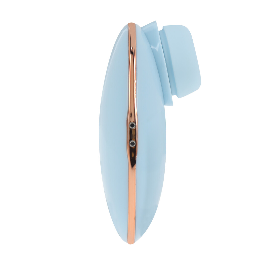 Loveline by shots Dreamsicle - Compact AirTap Vibrator met Twee Hoofdaccessoires - Blauw (8714273059666)