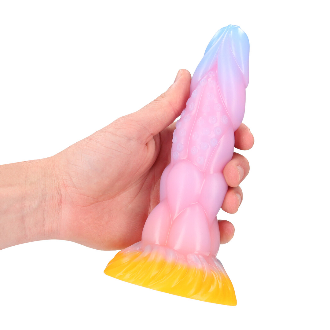 Ouch! by shots Rainbow Canine - Siliconen Anale Plug - Rainbow (8714273024473)