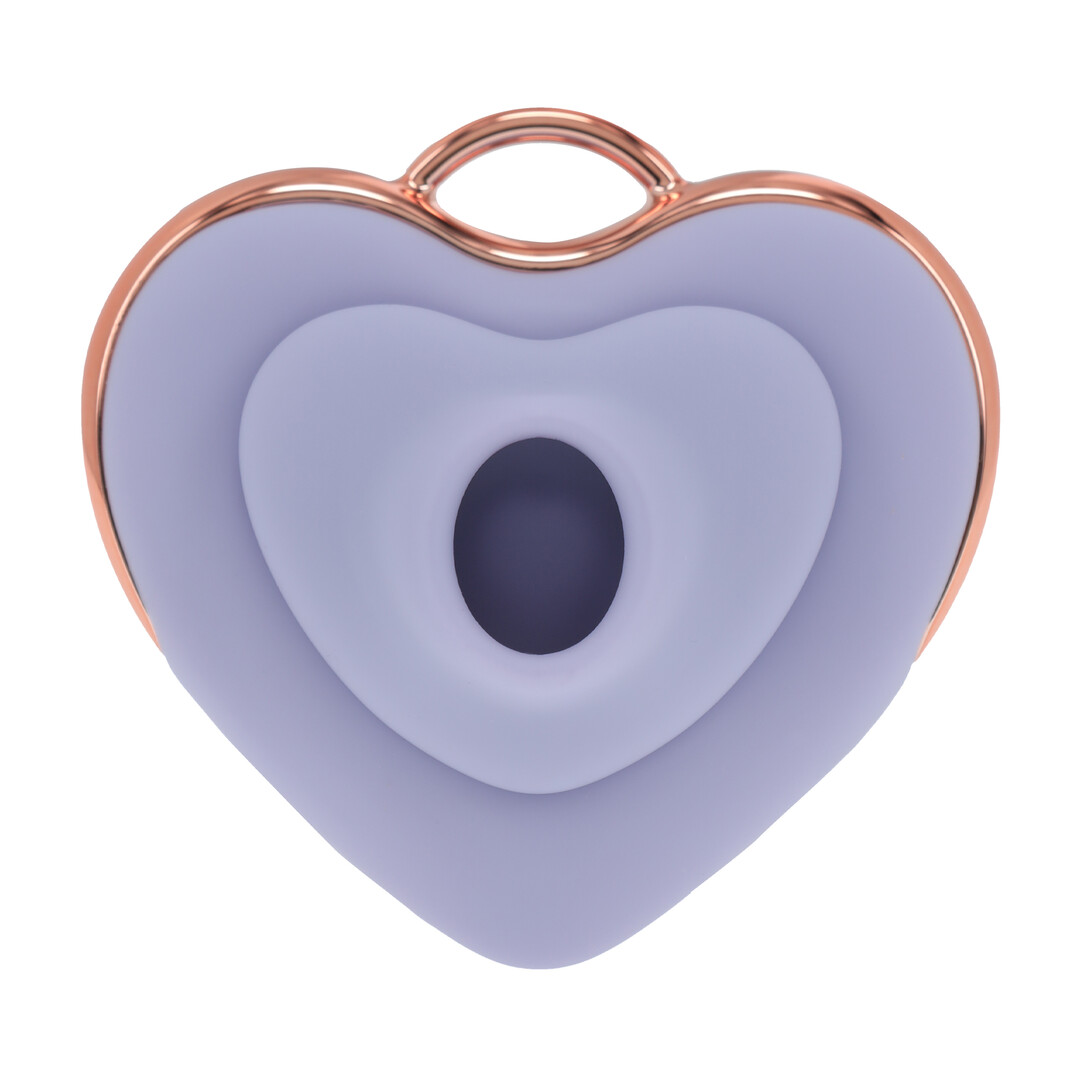Loveline by shots Luvie - Hartvormige AirTap Vibrator - Lavendel (8714273059802)
