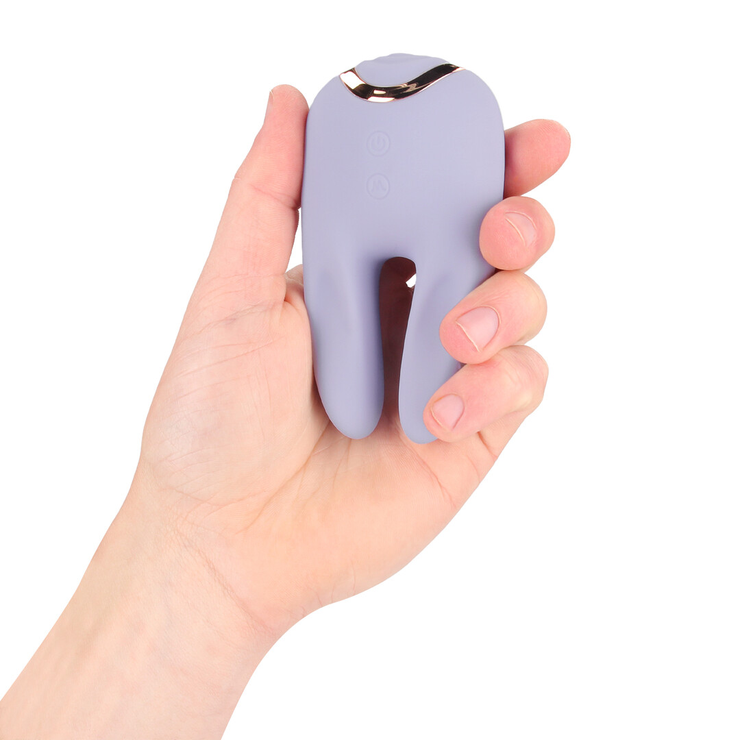 Loveline by shots Bonnie - Dubbelzijdige Tapping Vibrator - Lavendel (8714273059765)
