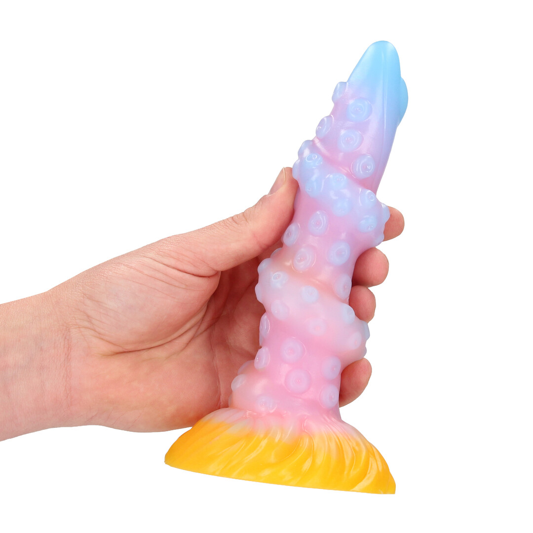 Ouch! by shots Rainbow Kraken - Siliconen Anale Plug - Regenboog (8714273024459)