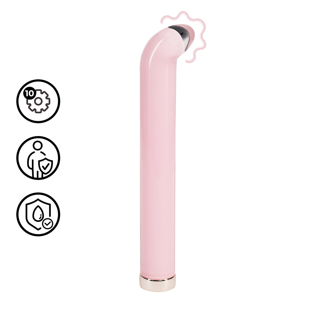Loveline by shots Glazen G-Spot Vibe - Roze (8714273021373)