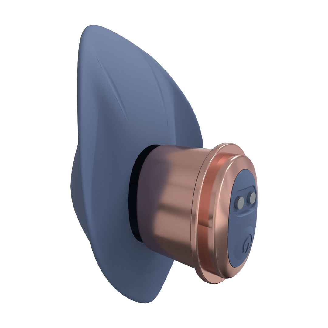 Loveline by shots Vervangbare Vibrator Kit - Blauw/Grijs (8714273021434)