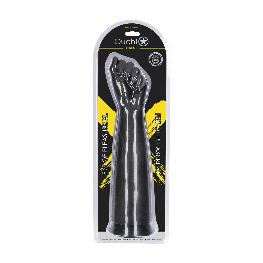 Ouch! by shots Fist of Pleasure XL - Fist Dildo - 35 cm - Black (8714273017352)