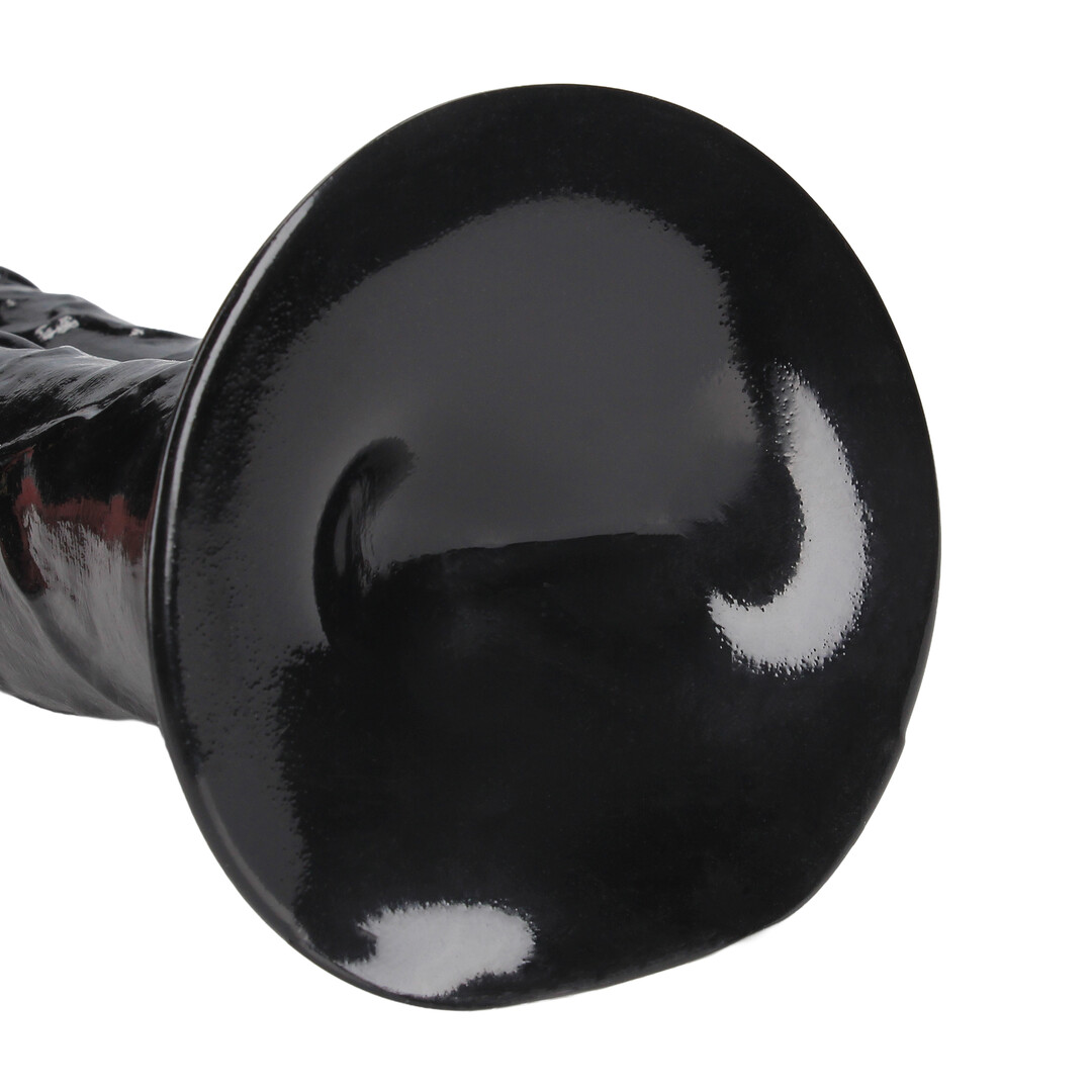 Ouch! by shots Double Titan - Realistic Double Dildo - 24,5 cm - Black (8714273017499)