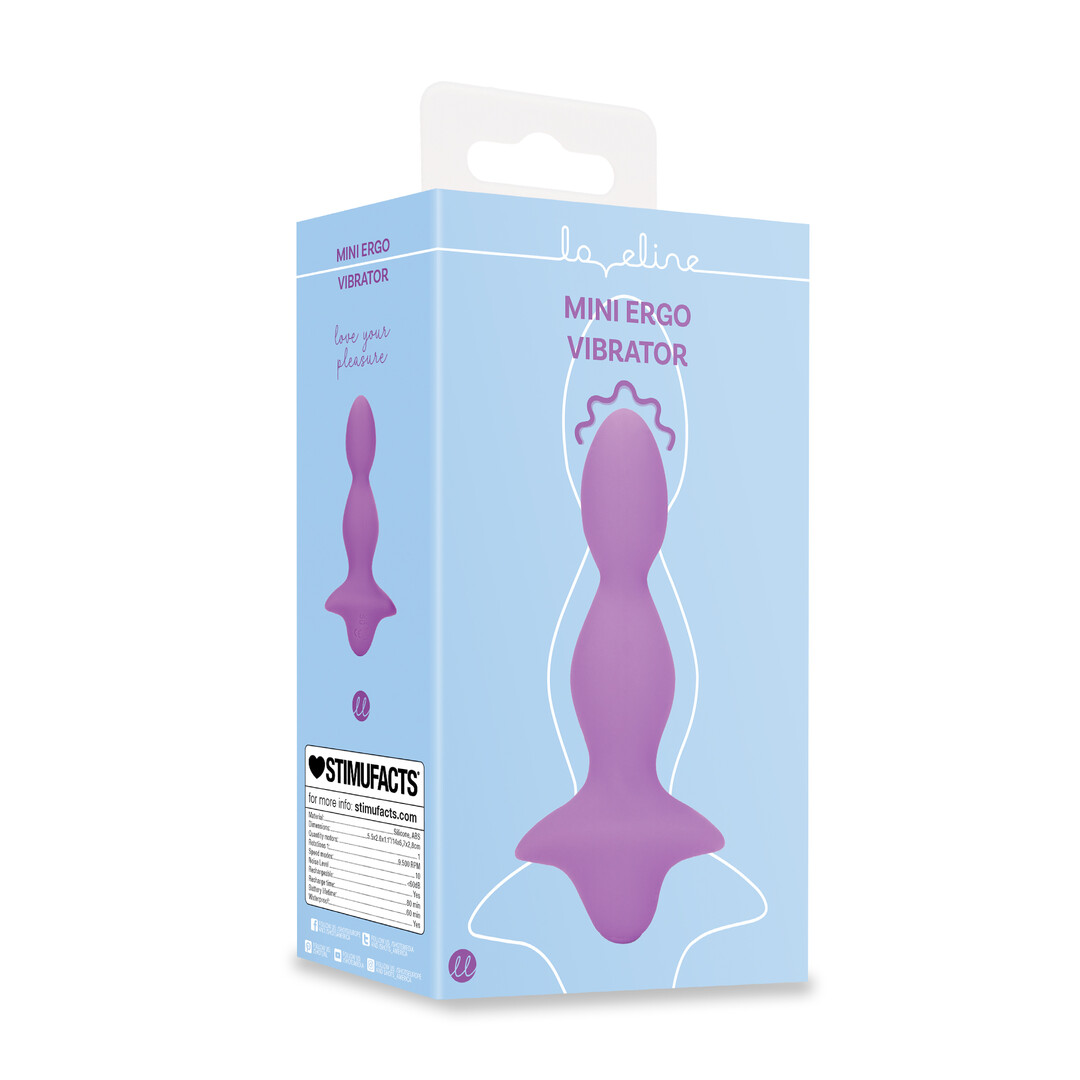 Loveline by shots Mini Ergo Vibrator - Sweet Amethyst (8714273024695)