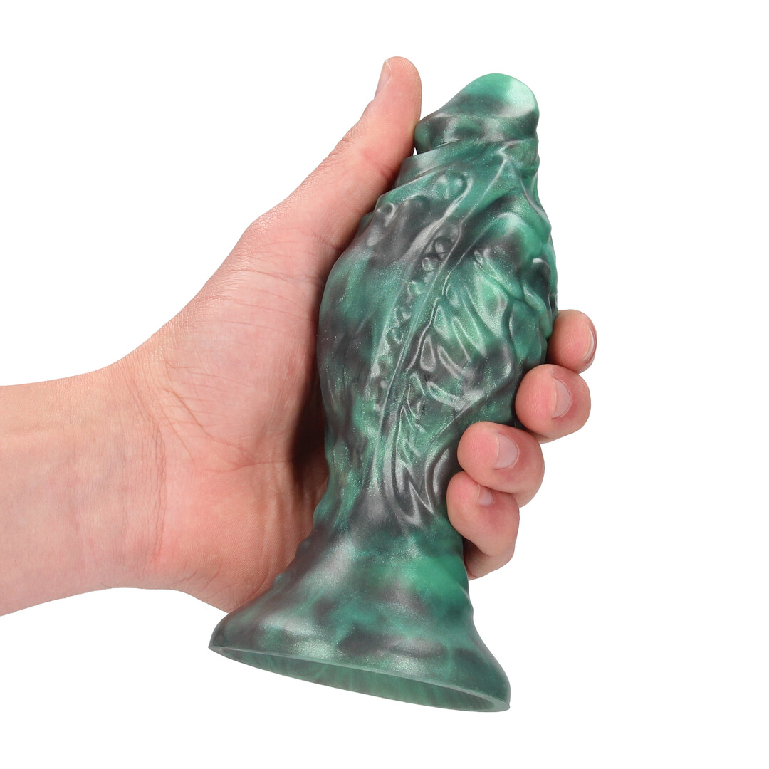 Ouch! by shots Space Born - Ei Plug - Groen/Zwart (8714273024183)
