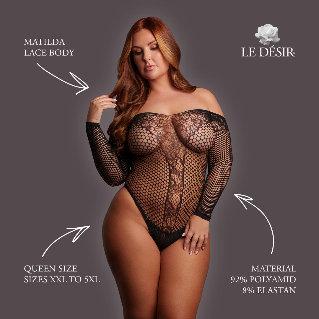 Le désir by shots Matilda - Lace Body - Queen Size (8714273020932)