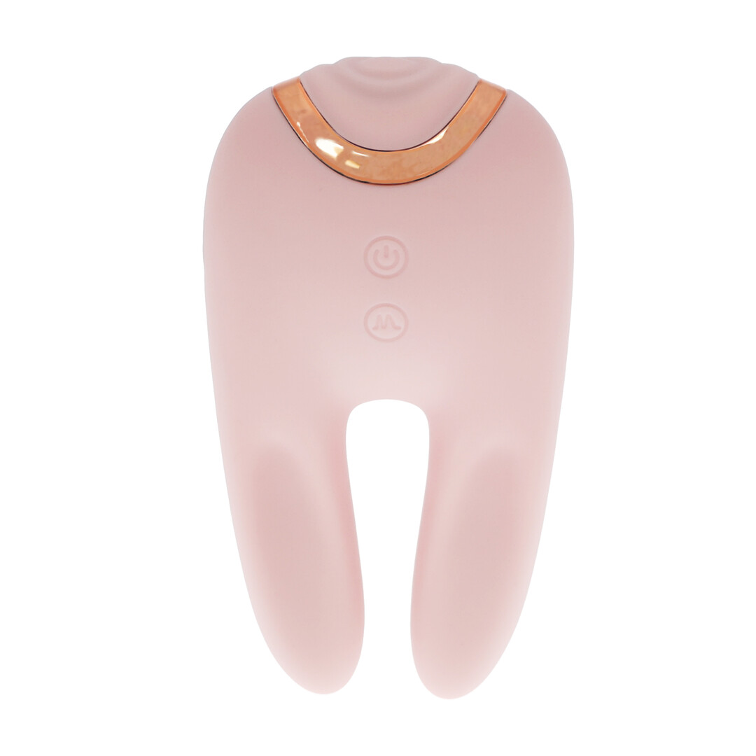 Loveline by shots Bonnie - Dubbelzijdige Tapping Vibrator - Roze (8714273059772)