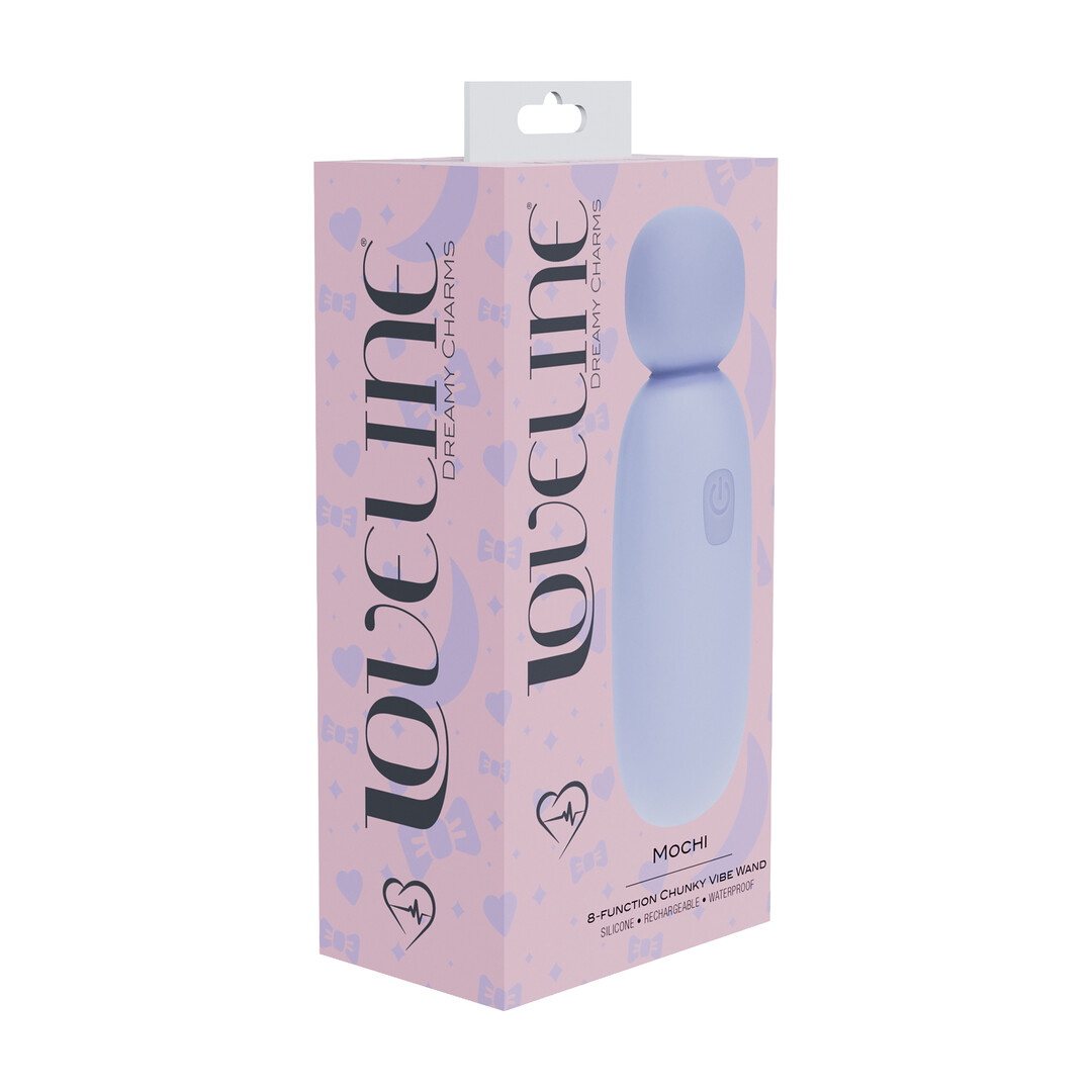 Loveline by shots Mochi - Mini Chunky Wand Vibrator - Lavendel (8714273060181)