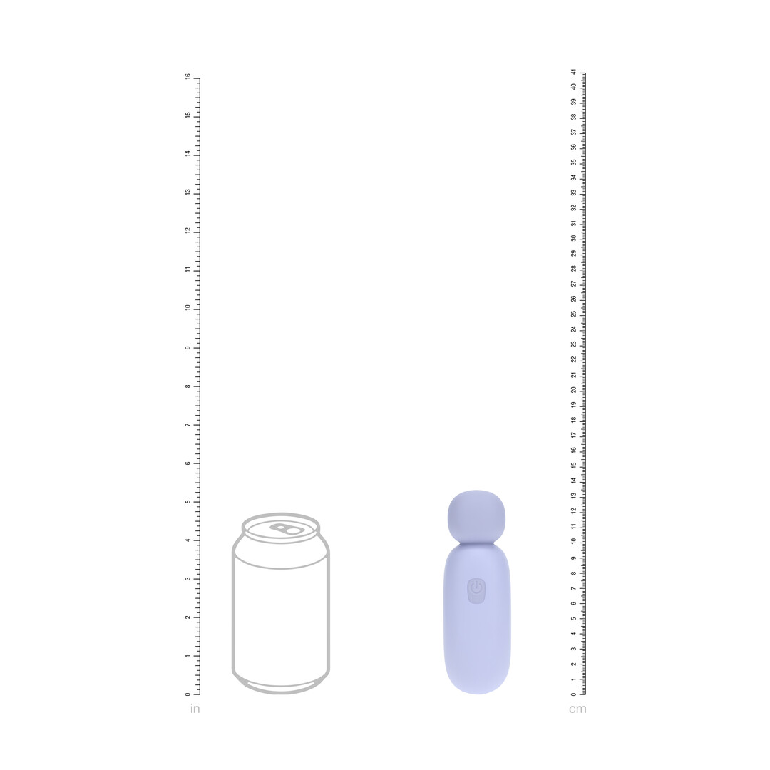 Loveline by shots Mochi - Mini Chunky Wand Vibrator - Lavendel (8714273060181)