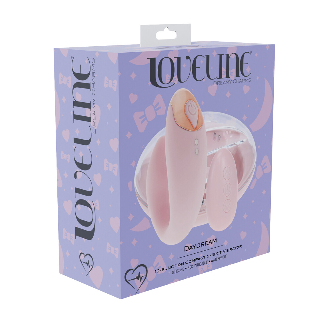 Loveline by shots Daydream - Compact G-Spot Vibrator met Afstandsbediening - Roze (8714273059703)