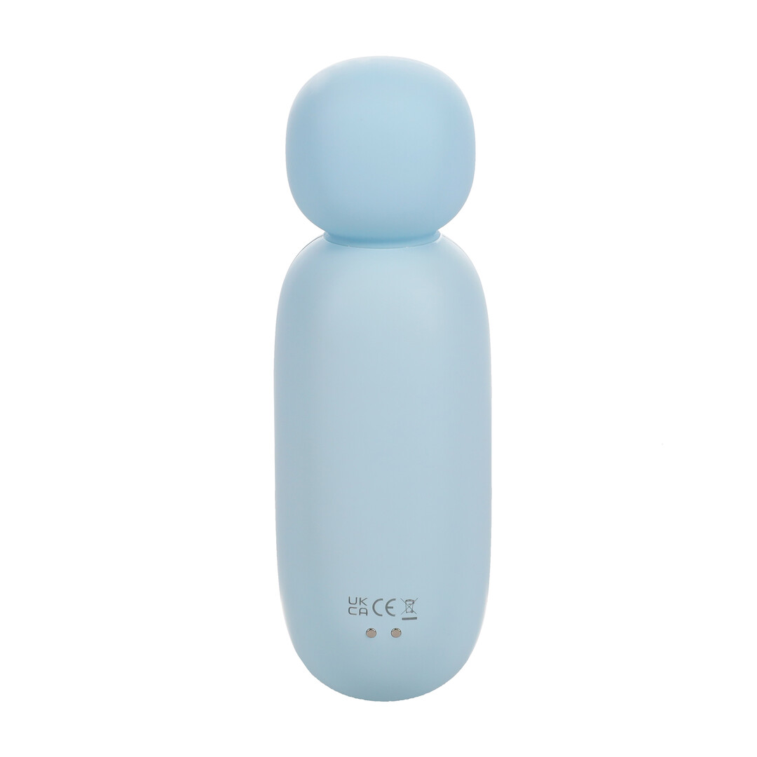 Loveline by shots Mochi - Mini Chunky Wand Vibrator - Blauw (8714273060174)