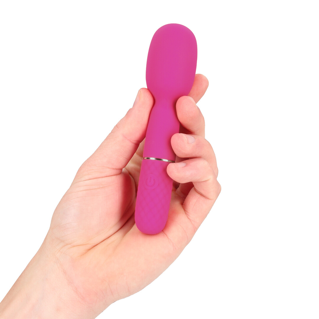 Loveline by shots Mini Wand Vibrator - Roze (8714273021892)