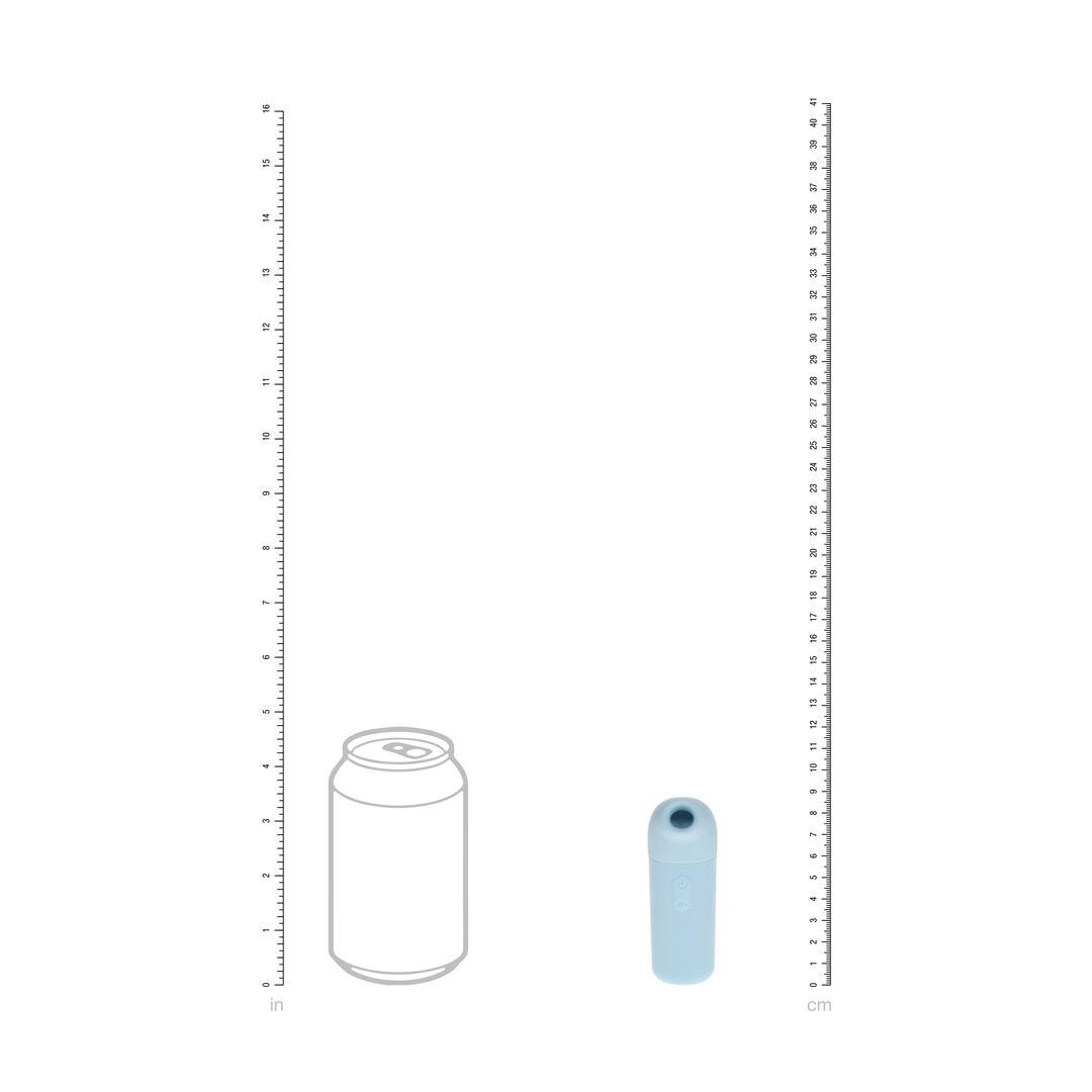 Loveline by shots Sweetie - AirTap Vibrator - Blauw (8714273059826)