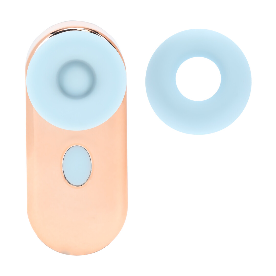 Loveline by shots Budsie - Oordopjes-vormige AirTap Vibrator - Blauw (8714273059864)