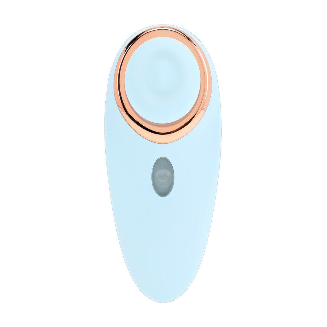 Loveline by shots Aurie - AirTap Vibrator met Twee Hoofdaccessoires - Blauw (8714273059727)