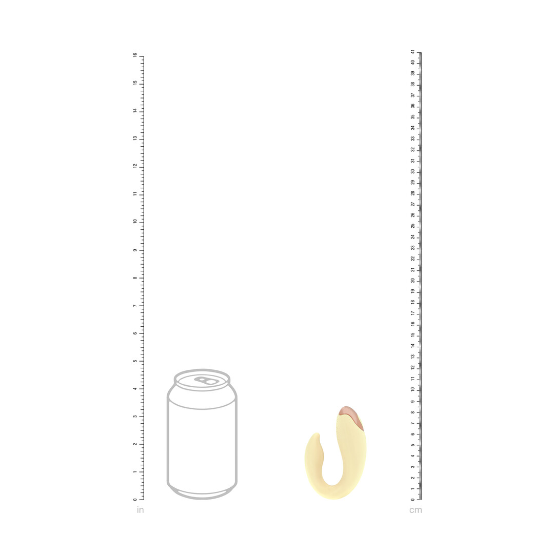 Loveline by shots Daydream - Compact G-Spot Vibrator met Afstandsbediening - Geel (8714273059710)