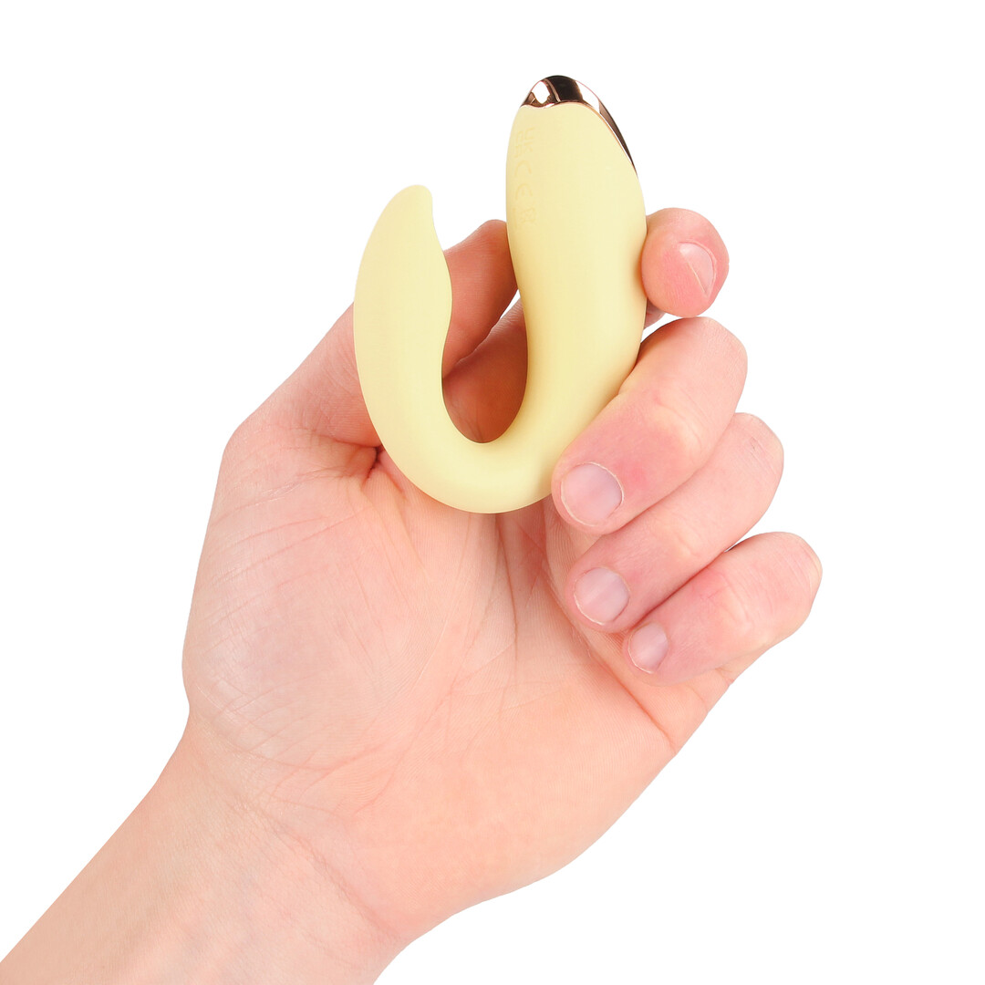 Loveline by shots Daydream - Compact G-Spot Vibrator met Afstandsbediening - Geel (8714273059710)