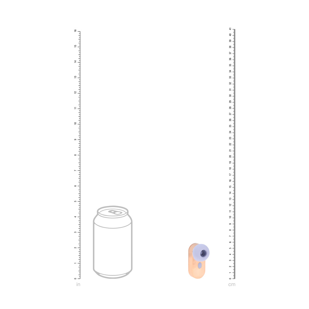Loveline by shots Budsie - Oordopvormige AirTap Vibrator - Lavendel (8714273059871)