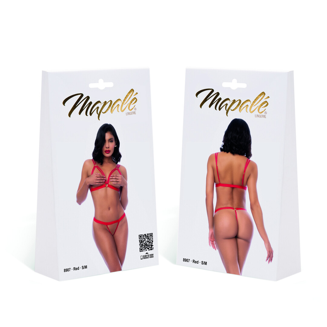 Mapalé Heartstroke - Twee-delige Set - L/XL - Rood (190602198356)