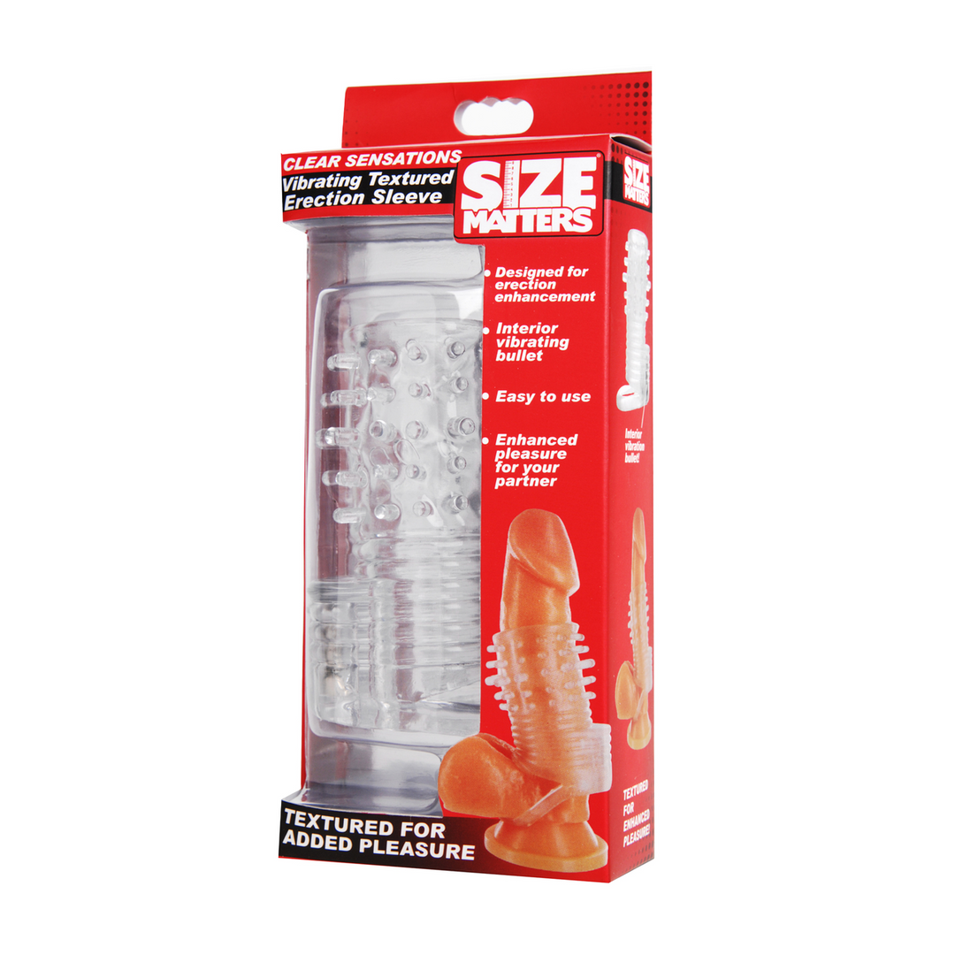 Xr brands Vibrerende Textured Erectiesleeve (848518019431)