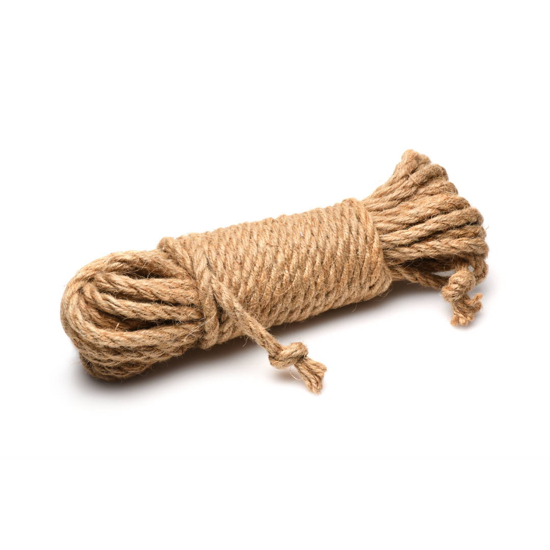 Xr brands Tied Up - Jute Bondage Touw - 25 ft / 7,6 mtr (848518051899)