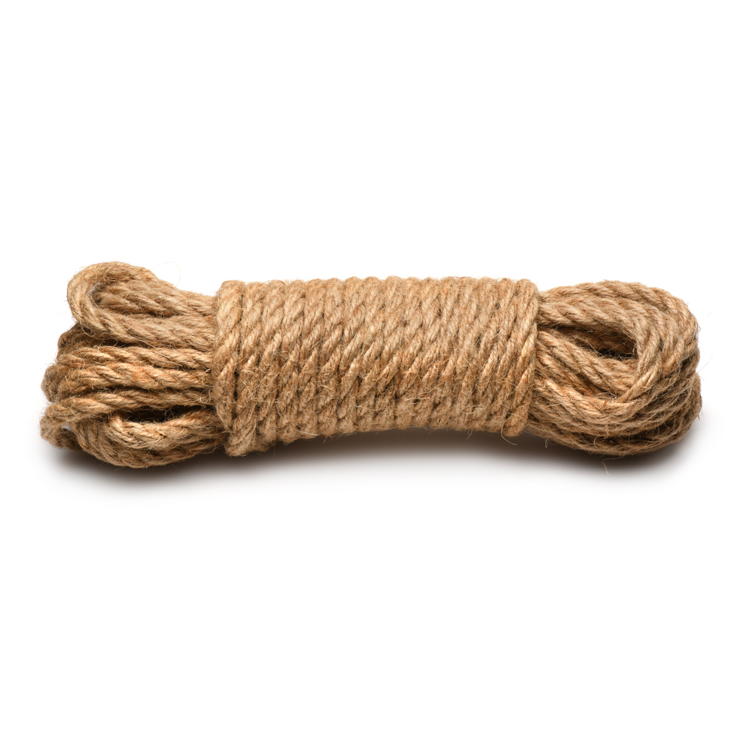 Xr brands Tied Up - Jute Bondage Touw - 25 ft / 7,6 mtr (848518051899)