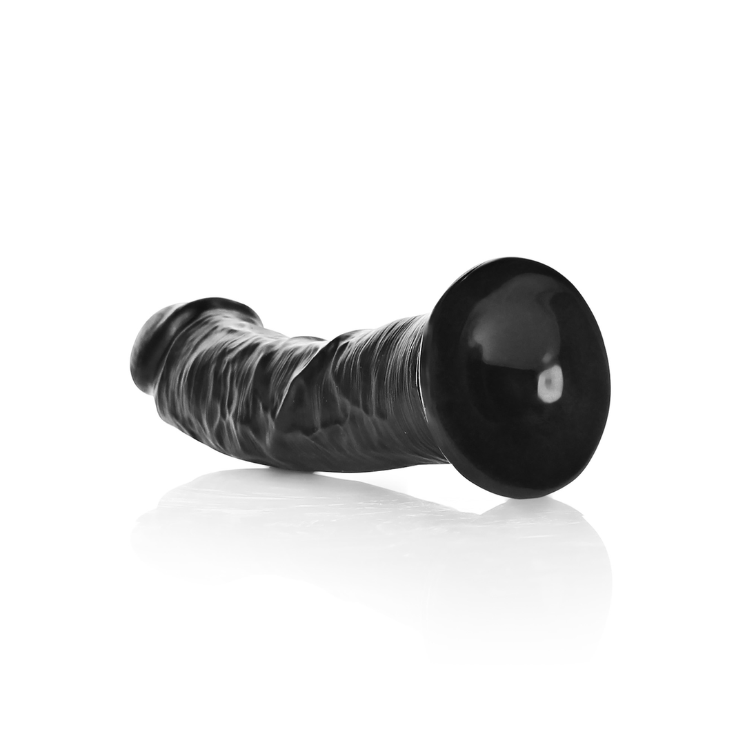 Realrock by shots Gebogen Realistische Dildo met Zuignap - 6 / 15,5 cm (7423522626610)