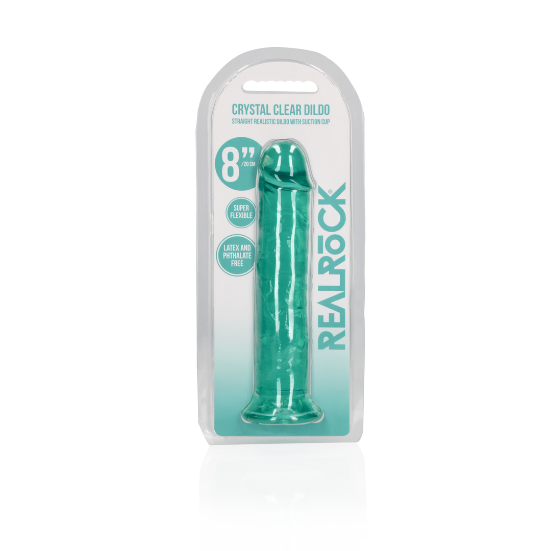 Realrock by shots Rechtdoorrijgende Realistische Dildo met Zuignap - 8'' / 20 (8714273525048)