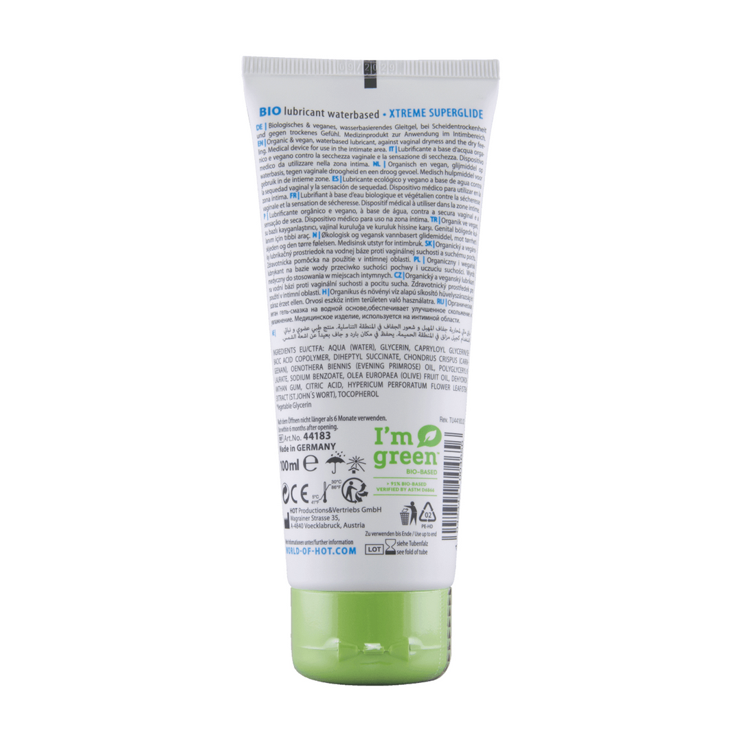 Hot Superglide Xtreme - Waterbased Lubricant - 3 fl oz / 100 ml (4042342004656)