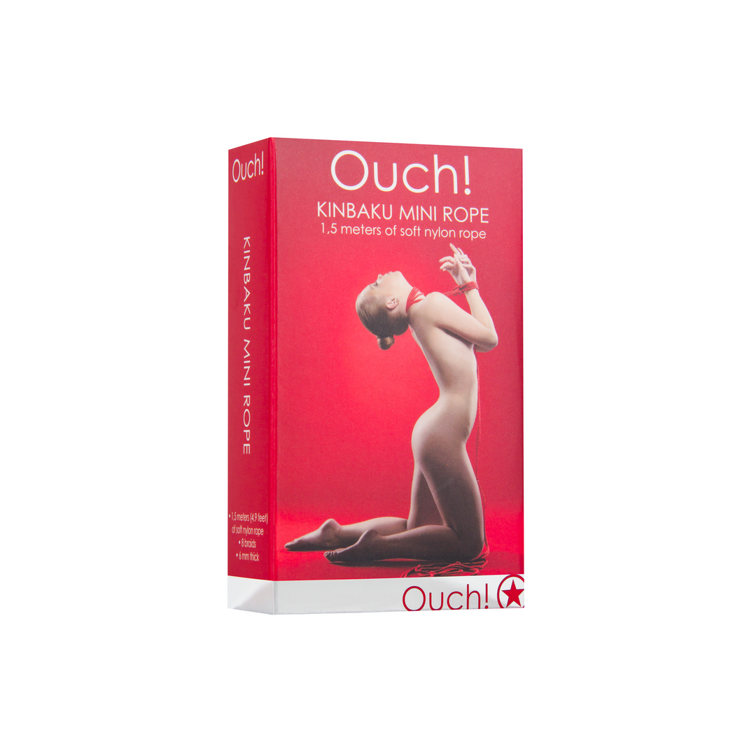 Ouch! by shots Kinbaku Mini Touw - 4,9 ft / 1,5 m (8714273795687)