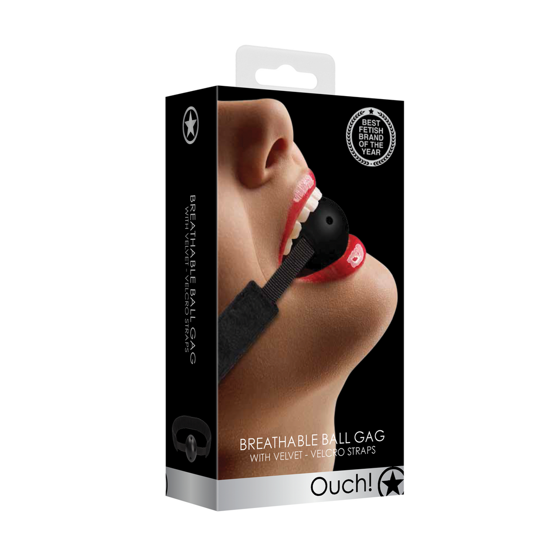 Ouch! by shots Verstelbare Ademende Gag (7423522457436)