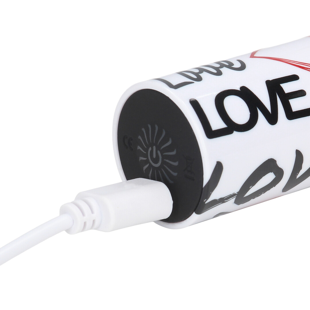 S-line by shots Kaotix - Love - Oplaadbare Vibrator - Wit (8714273059345)