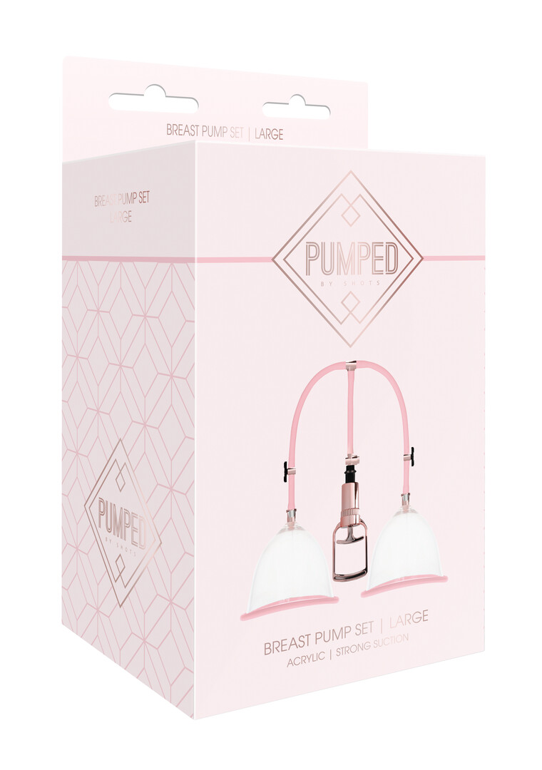 Pumped by shots Borstvoeding Pomp Set - Groot (8714273548399)