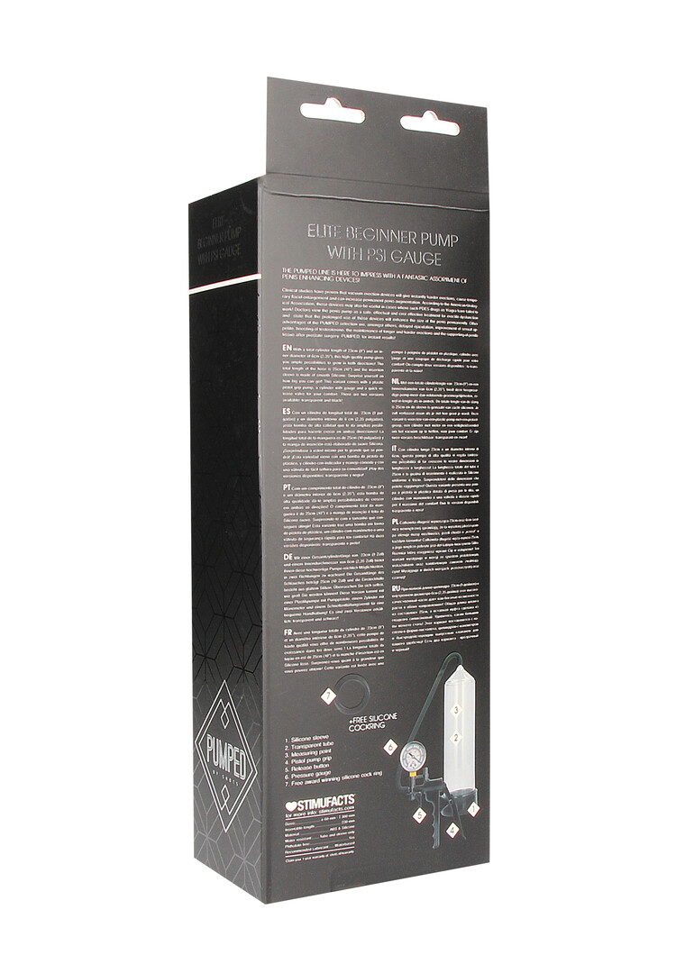 Pumped by shots Elite Beginner Pomp met PSI Meter (8714273504739)