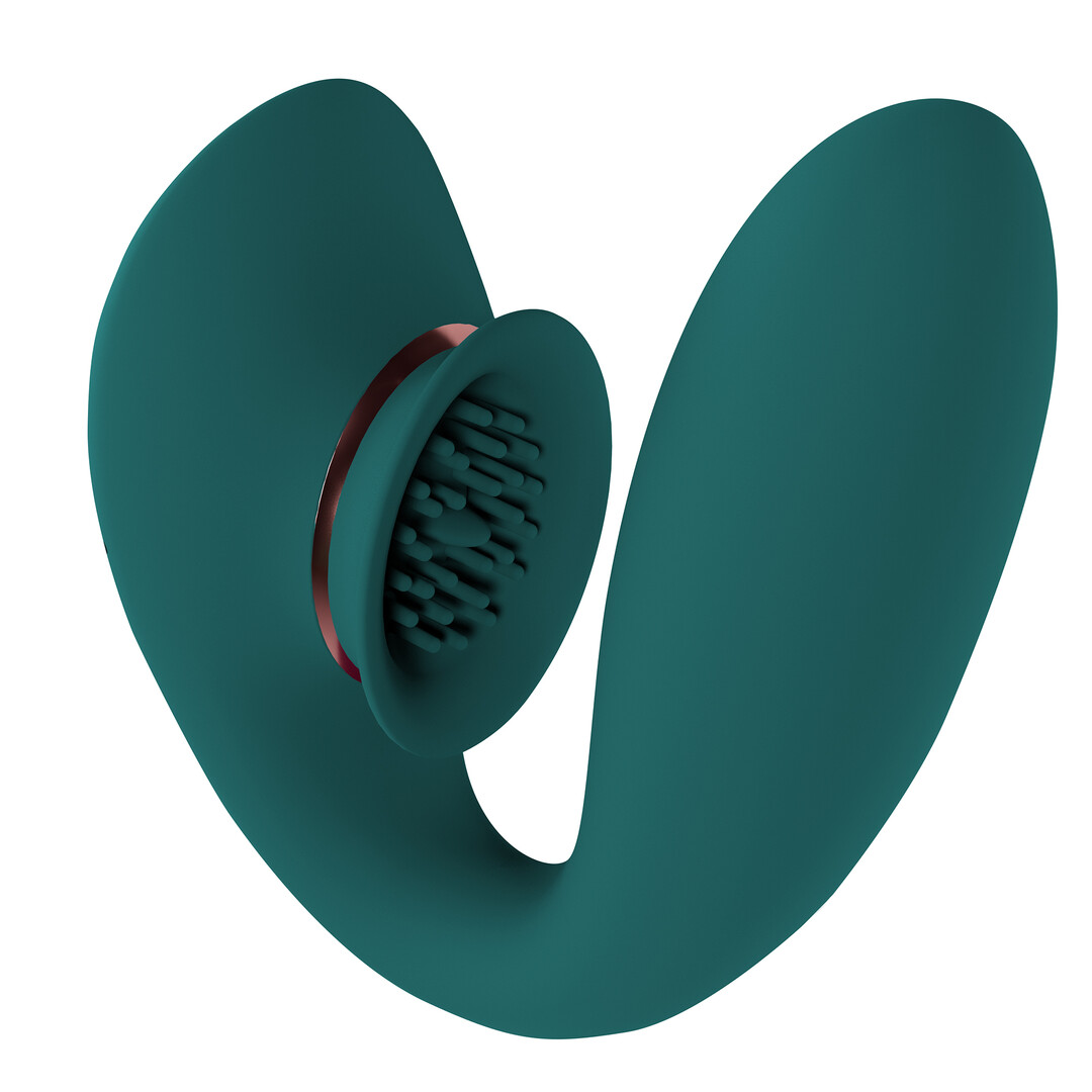 Innovation by shots Twitch 3 - Oplaadbare Vibrator en Suction - Bosgroen (8714273054999)