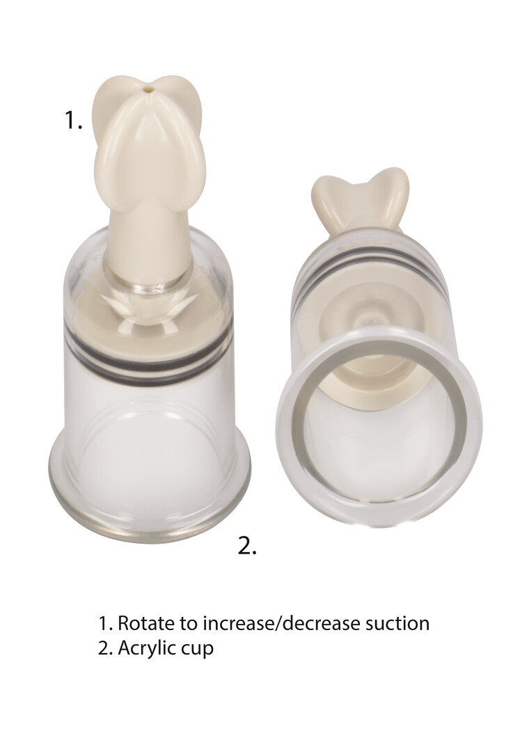 Pumped by shots Tepel Suction Set - Medium (8714273548429)
