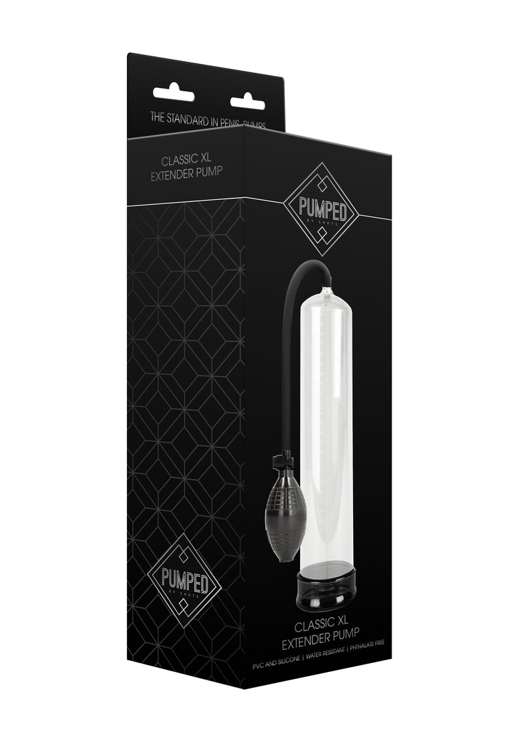 Pumped by shots Classic XL Verlengpomp (8714273291875)