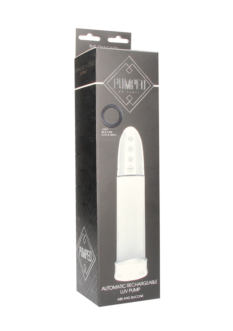 Pumped by shots Automatische Oplaadbare Luv Penis Pomp (8714273508126)