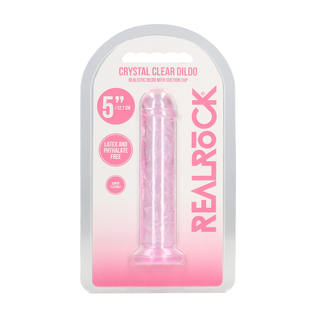 Realrock by shots Realistische Dildo - 5 / 12,7 cm - Roze (8714273029805)