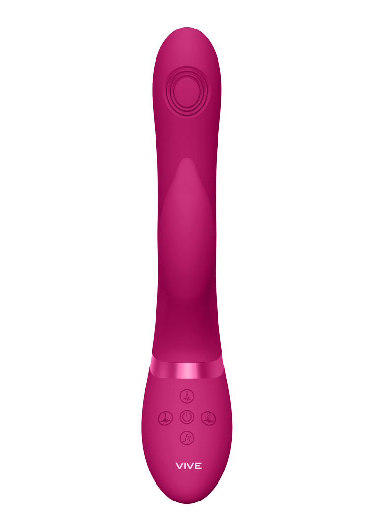 Vive by shots Aimi - Pulse Wave  Vibrating G-Spot Rabbit - Roze (7423522537541)