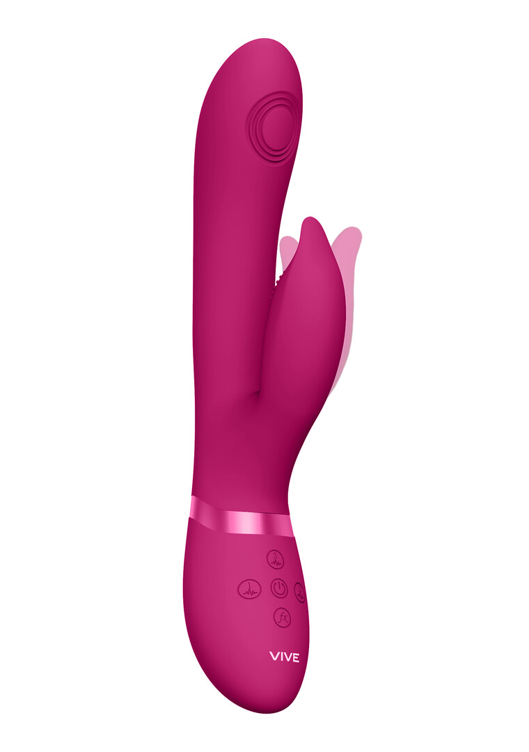 Vive by shots Aimi - Pulse Wave  Vibrating G-Spot Rabbit - Roze (7423522537541)