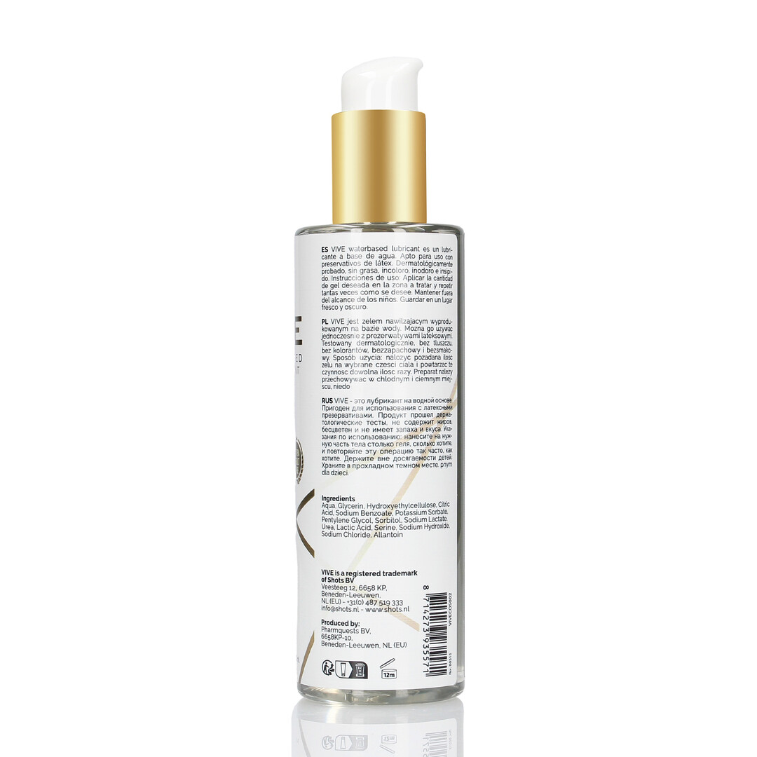 Vive by shots Waterbased Lubricant - 200 ml (8714273935571)