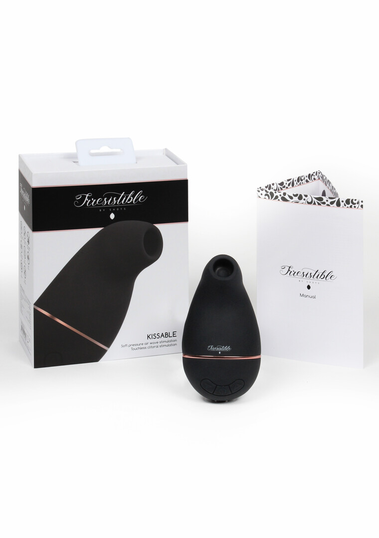 Irresistible by shots Kissable - Zuig Vibrator (8714273549310)