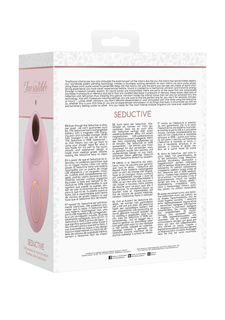 Irresistible by shots Verleidelijk - Air Pulse Vibrator (8714273549297)