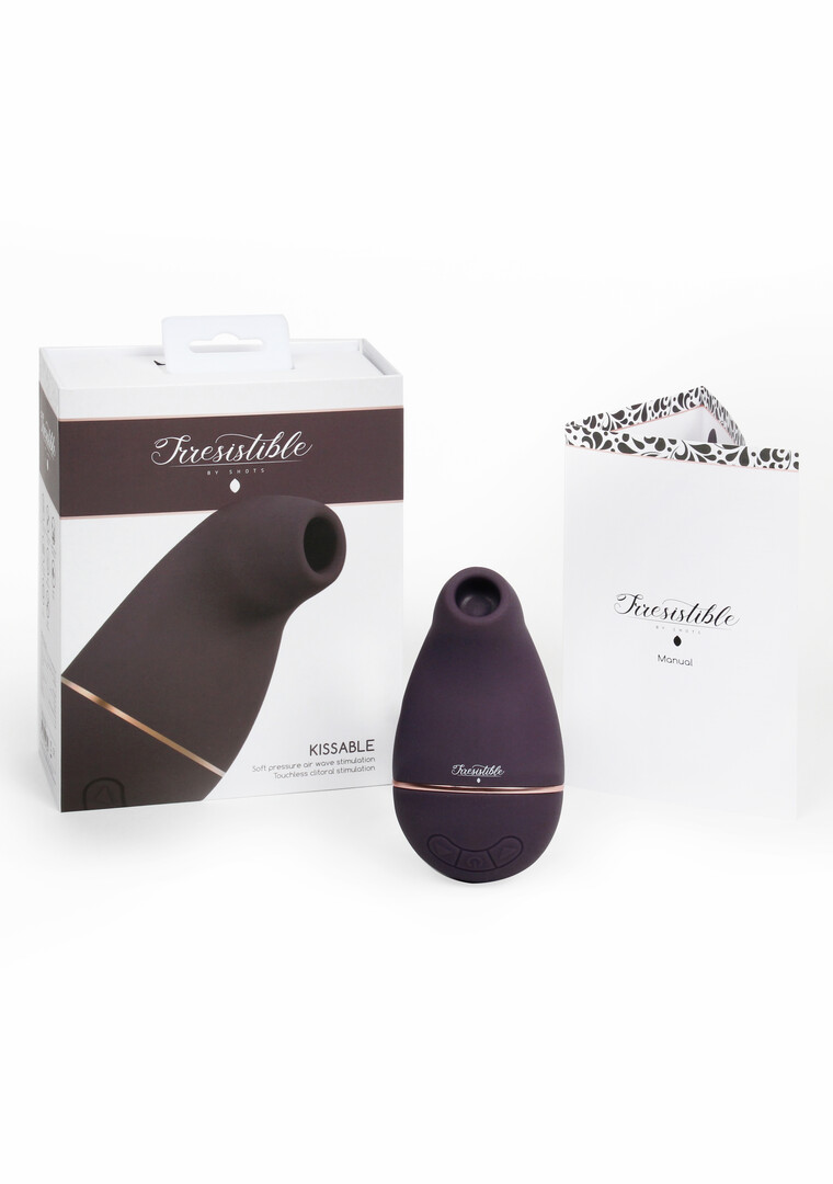 Irresistible by shots Kissable - Zuig Vibrator (8714273549341)